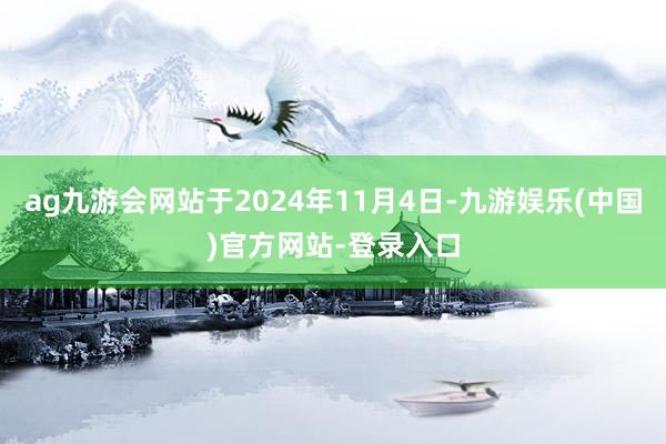 ag九游会网站于2024年11月4日-九游娱乐(中国)官方网站-登录入口